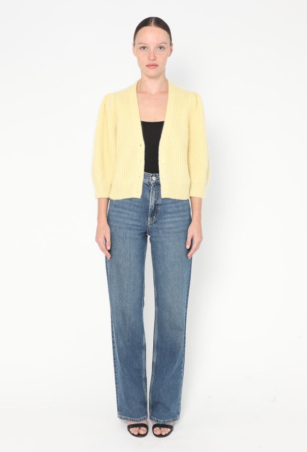 Céline S/S 2021 Cropped Mohair Cardigan - 4 Céline S/S 2021 Cropped Mohair Cardigan - 4
