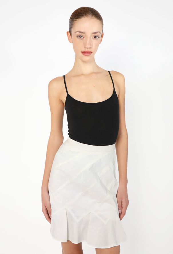 Alaïa S/S 1992 Ruffled Fluted Skirt - 1