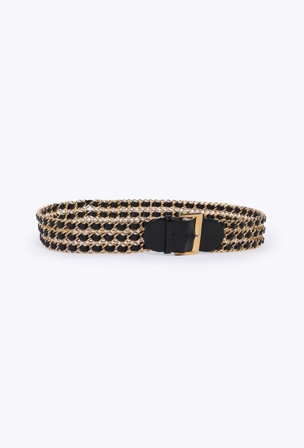 Chanel Interwoven Chainlink Belt, F/W 1988 - 3