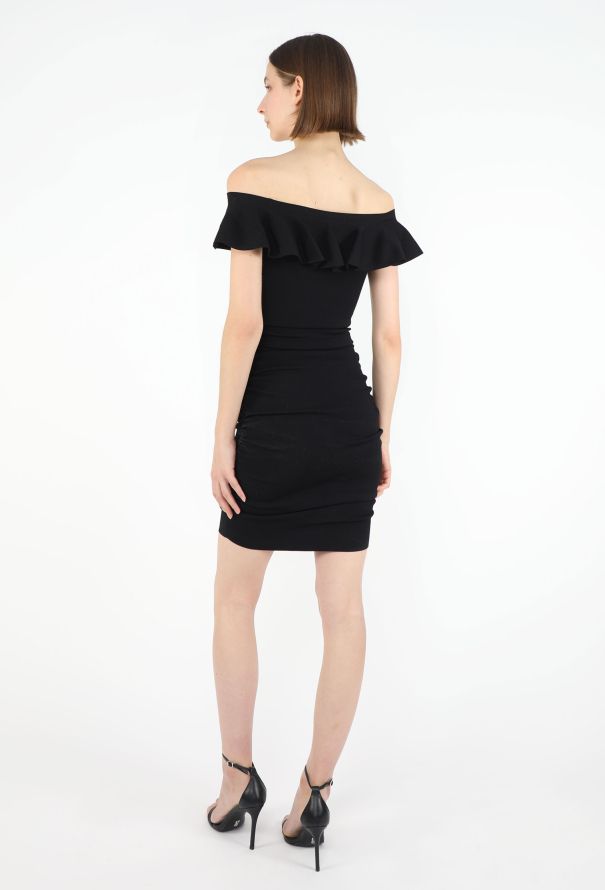 Céline 2024 Off-the-Shoulder Ruched Dress - 4