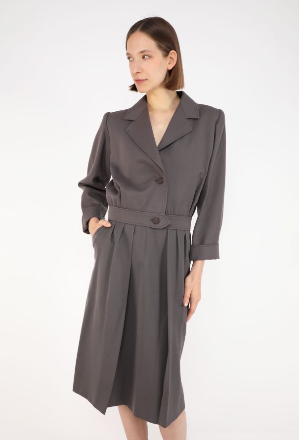 Saint Laurent Vintage Tailored Skirt Ensemble - 3