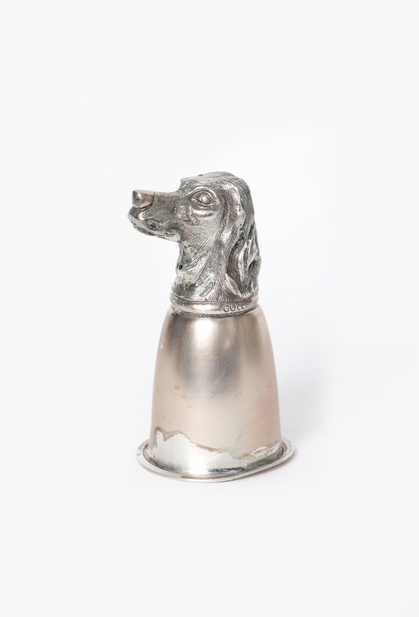 Gucci '70s Sculpted Dog Head Chalice - 2