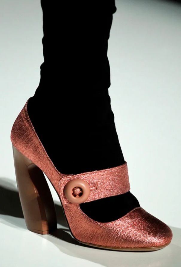 Prada F/W 2011 Iridescent Mary Jane Pumps - 2