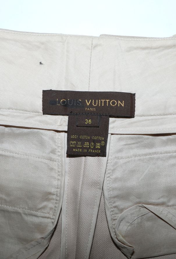 Louis Vuitton Gabardine Lace-up Shorts - 5