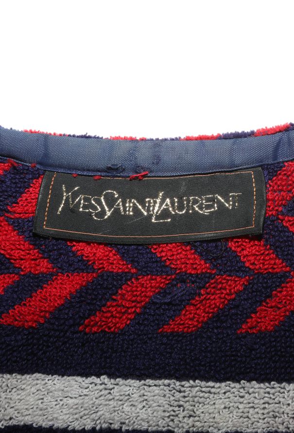Saint Laurent COLLECTOR '70s Terrycloth Kaftan - 5