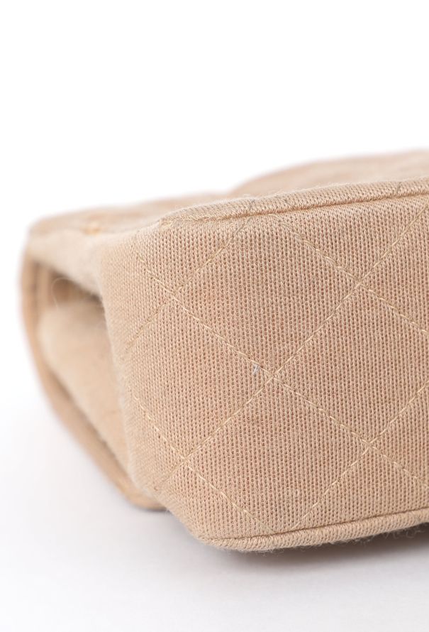 Chanel Vintage Jersey Medium Timeless Bag - 7