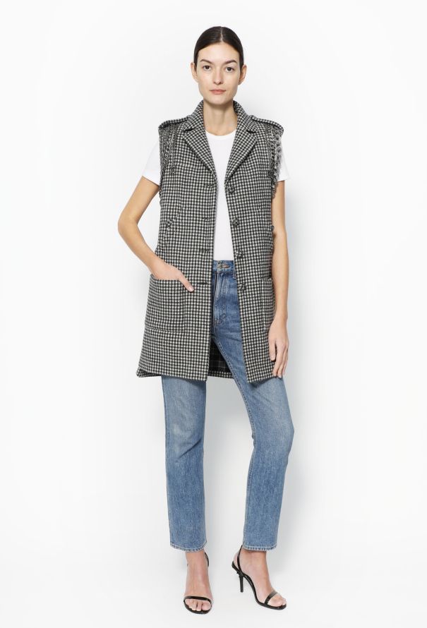 Chanel Pre-Fall 2008 Paris-London Checkered Vest - 6