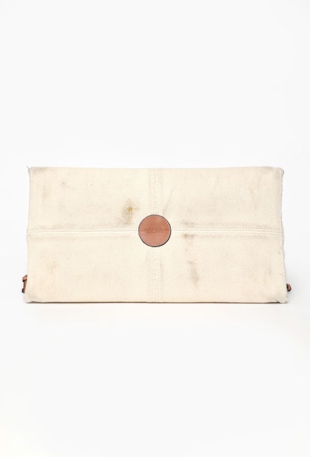 Loewe Canvas Cushion Tote Bag - 7