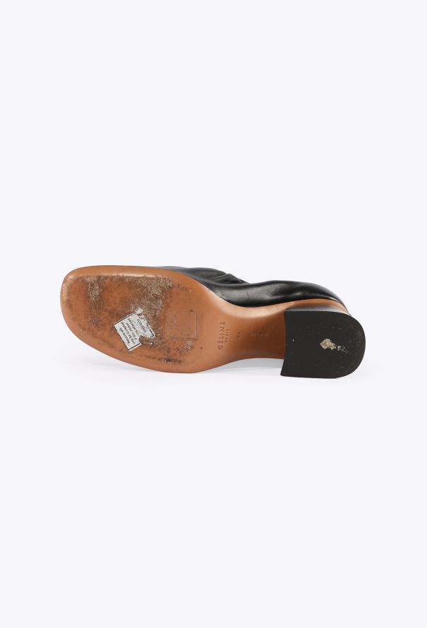 Céline Ruched Leather Ballerinas, S/S 2015 - 6