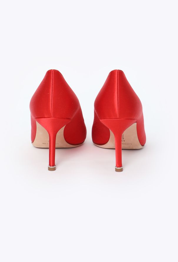 Manolo Blahnik Hangisi 70 Satin Pump - 5