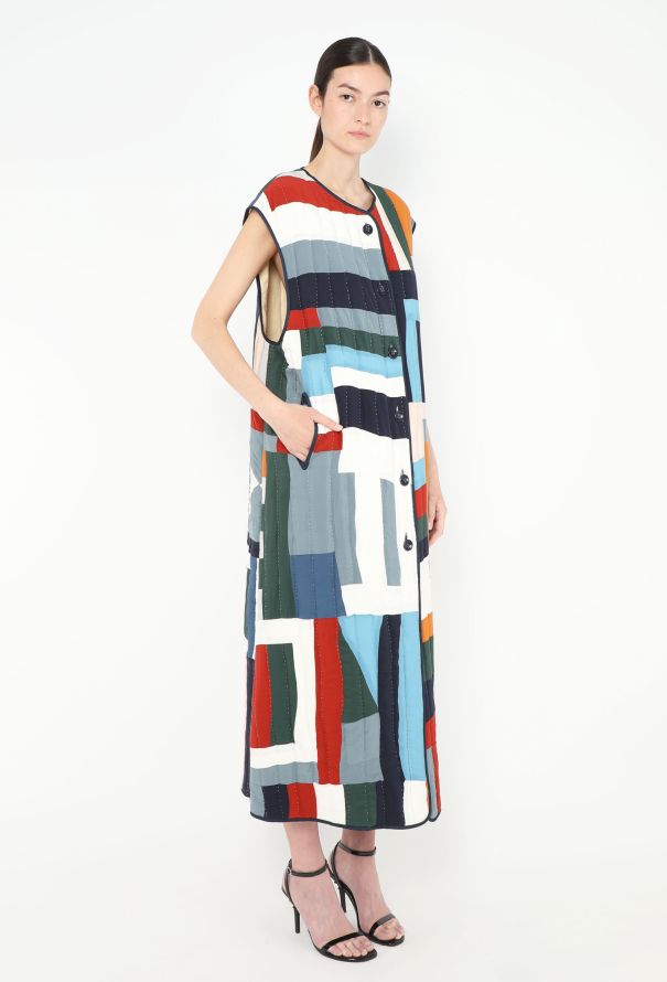 Chloé STUNNING F/W 2022 Patchwork Liner Vest - 4 Chloé STUNNING F/W 2022 Patchwork Liner Vest - 4