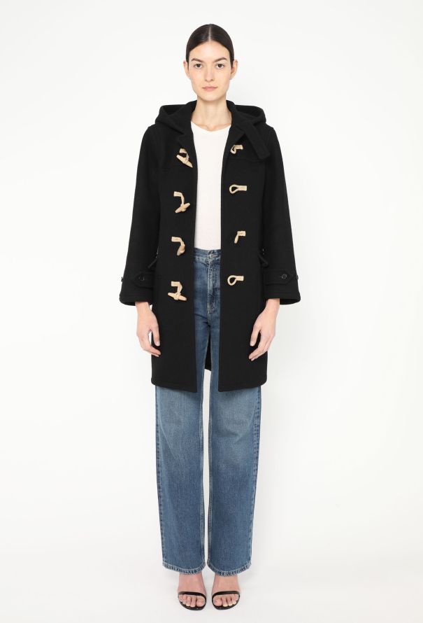 Saint Laurent 2015 Hooded Duffle Coat - 1