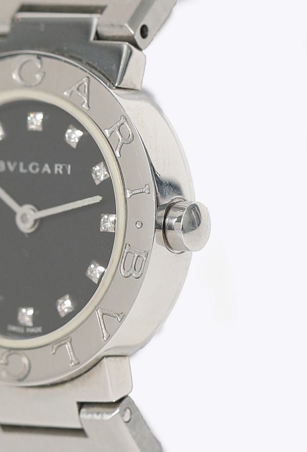 Bulgari Stainless & Diamonds Tubogas Ladies Watch - 4
