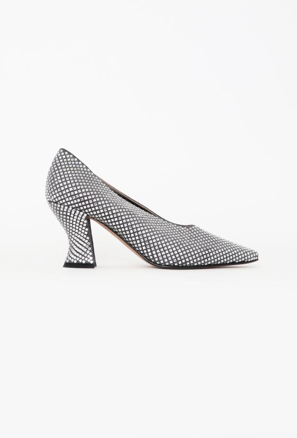 Bottega Veneta 2020 Iridescent Embellished Pumps - 1