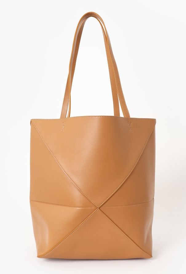 Loewe Puzzle Fold Convertible Medium Tote Warm Desert - 5