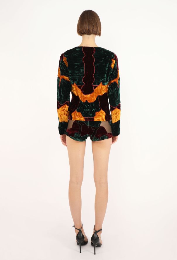 Norma Kamali 3-Piece Velvet Ensemble, 1970s - 7