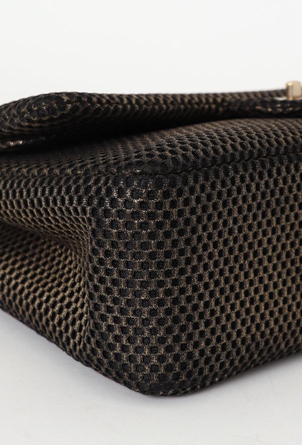 Chanel Perforated Jersey Jumbo Double Flap Bag - 10 Chanel Perforated Jersey Jumbo Double Flap Bag - 10