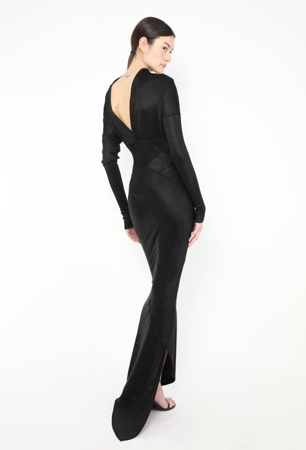 Alaïa STUNNING F/W 1986 Ruched Bodycon Gown - 3