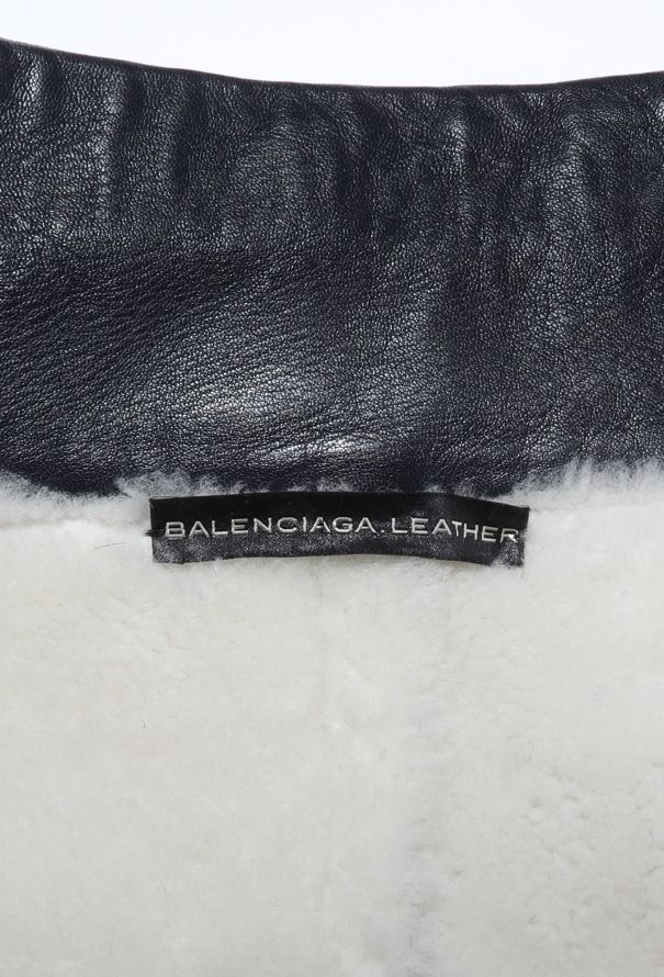 Balenciaga 2013 Shearling-Lined Trim Coat - 7 Balenciaga 2013 Shearling-Lined Trim Coat - 7