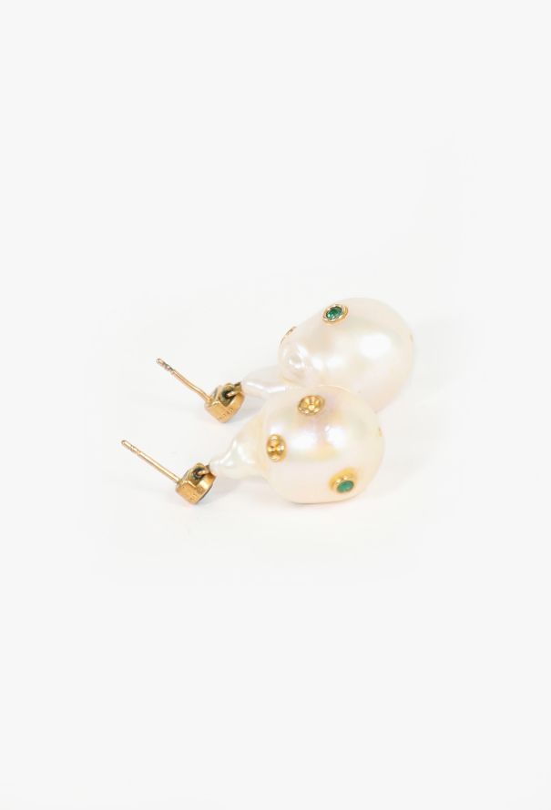 Céline Pre-Fall 2018 Baroque Pearl Earrings - 4 Céline Pre-Fall 2018 Baroque Pearl Earrings - 4