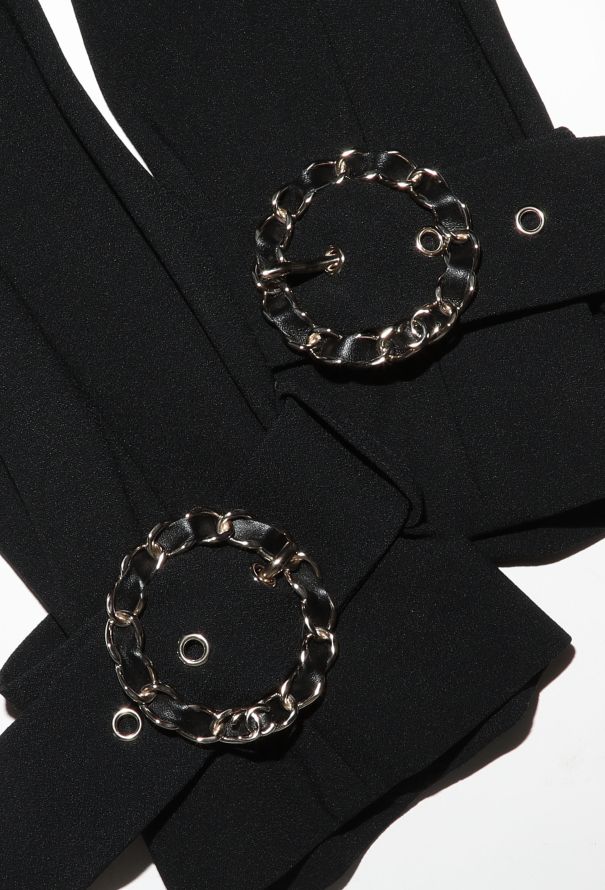 Chanel S/S 2020 Chainlink Buckle Coat - 11