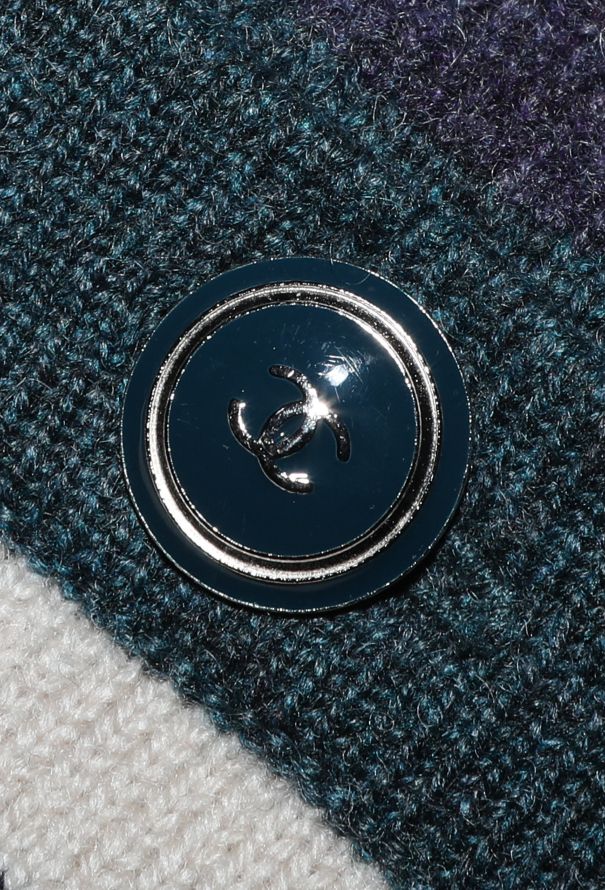 Chanel Resort 2007 Striped Cashmere Cardigan - 8