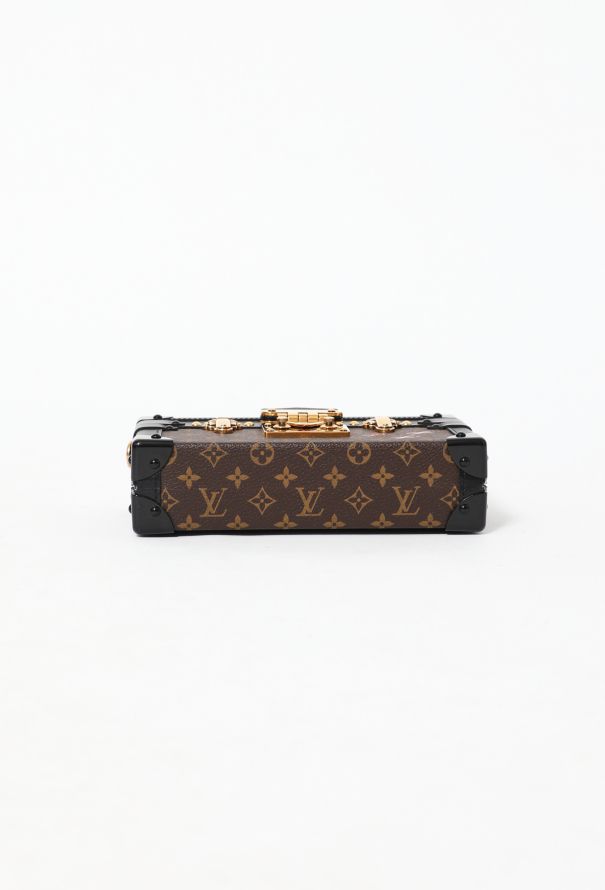 Malle trunk leather small bag Louis Vuitton Black in Leather - 34755632