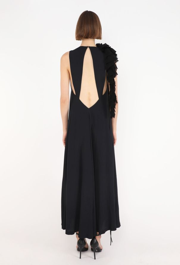 Dries Van Noten Dapoli Ruffled Silk Dress, 2023 - 5