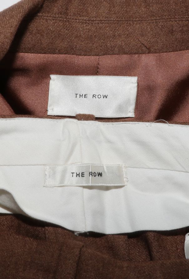 The Row Stonna Felted Cashmere Suit, 2022 - 8