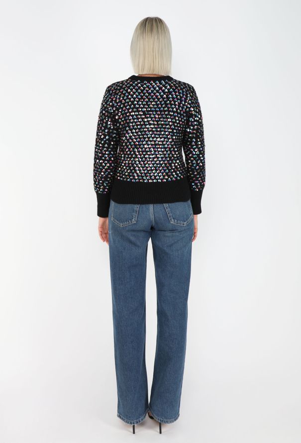 Dior Cashmere Sequin Sweater - 4