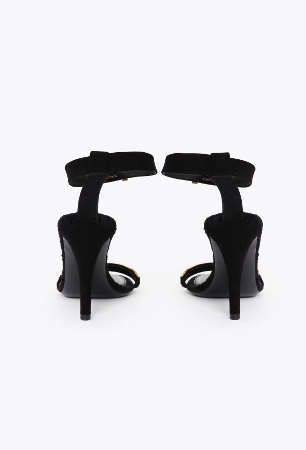 Céline 2010 Textured Chainlink Sandals - 4