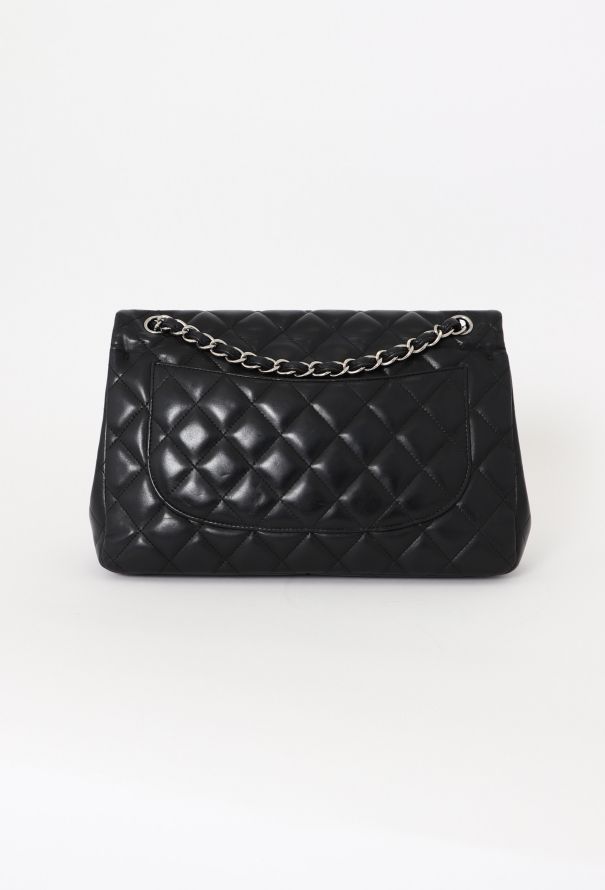 Chanel Black Jumbo Timeless Bag - 4