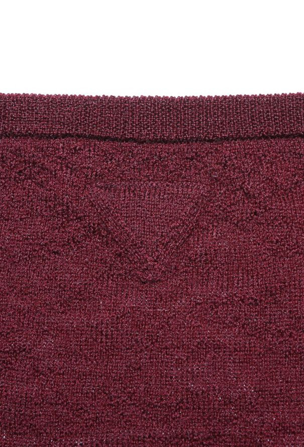 Prada Plunging Knit Sweater, S/S 2026 - 8