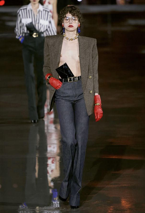 Saint Laurent S/S 2022 Bootcut Denim Jeans - 2