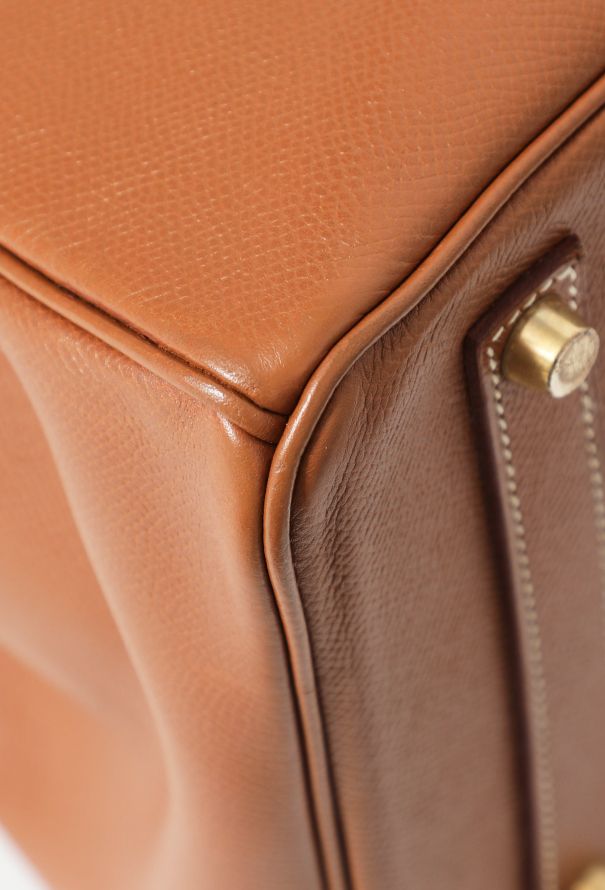 Hermes Courchevel Leather 35 Centimeter Birkin Bag Vert Clair with Gold  Hardware - Luxury In Reach