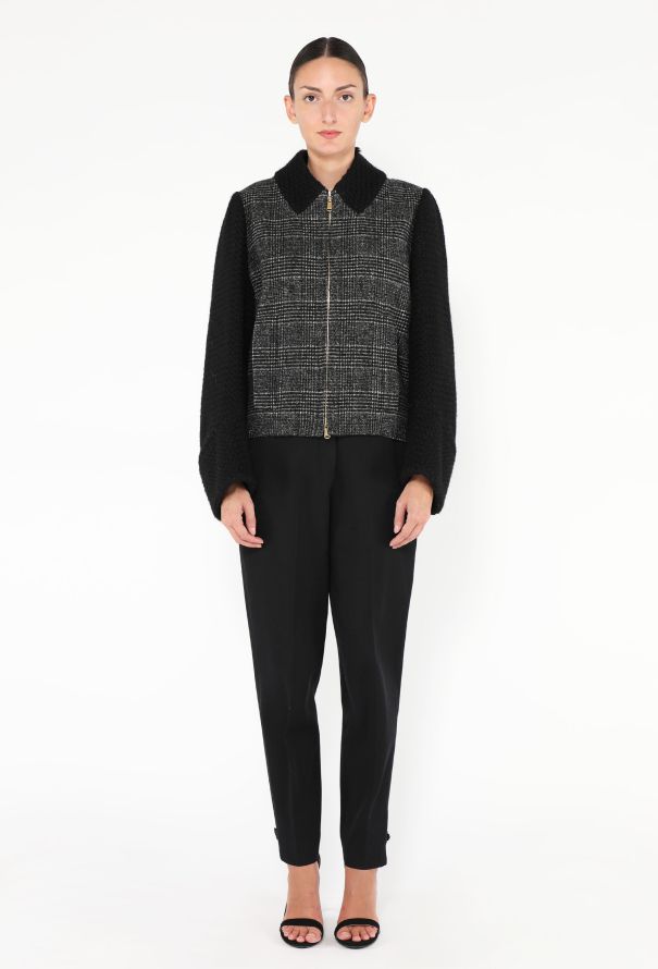 Saint Laurent Plaid Wool Jacket Ensemble, F/W 2011 - 3