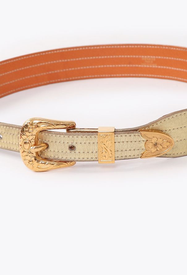 Hermès Vintage Embellished Western Belt - 2