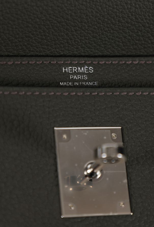 Hermès Graphite Togo Kelly Dépêches 36 Briefcase - 13 Hermès Graphite Togo Kelly Dépêches 36 Briefcase - 13