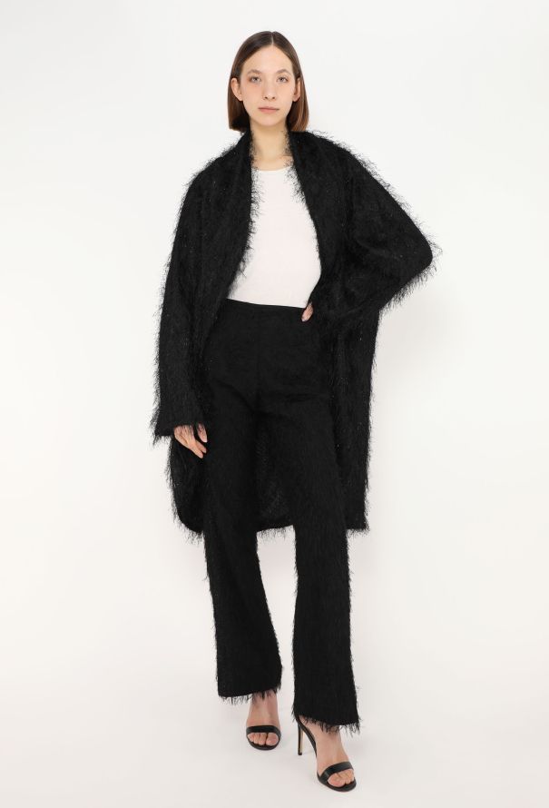 Fendi 1999 Iridescent Mohair Shawl Ensemble - 5