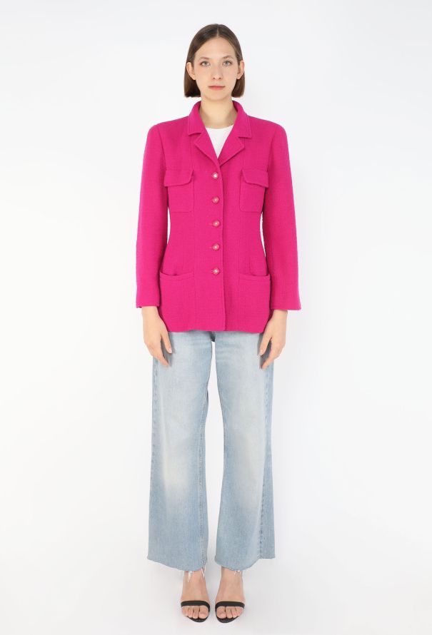 Chanel Bouclé 'CC' Blazer, F/W 1995 - 3