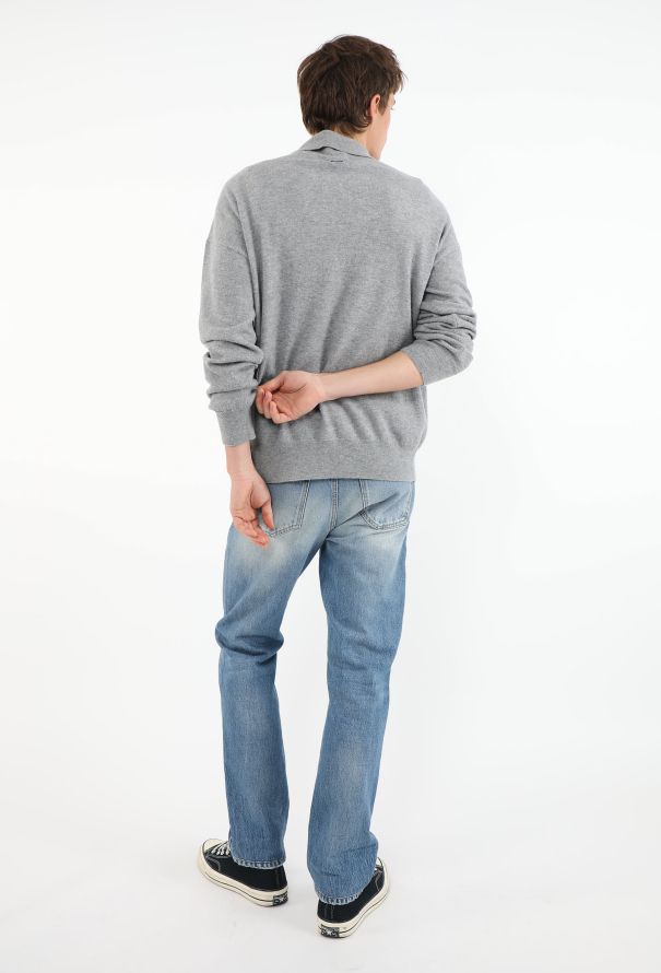 Loewe Collared Wool Knit Cardigan - 4