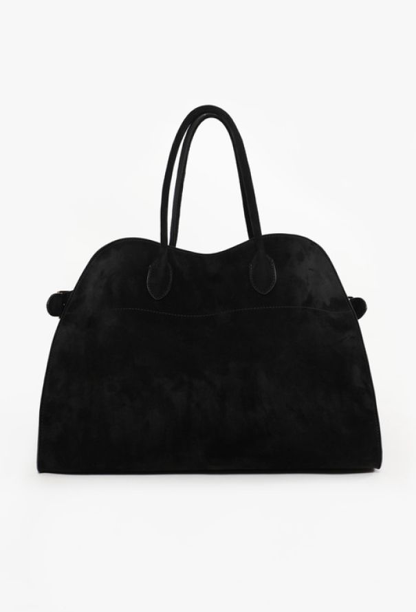 The Row Black Suede Margaux 17 - 5