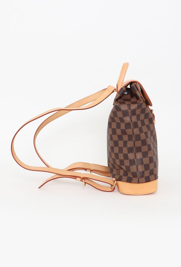 Louis Vuitton Centenaire Damier Ébène Soho Backpack - 4 Louis Vuitton Centenaire Damier Ébène Soho Backpack - 4