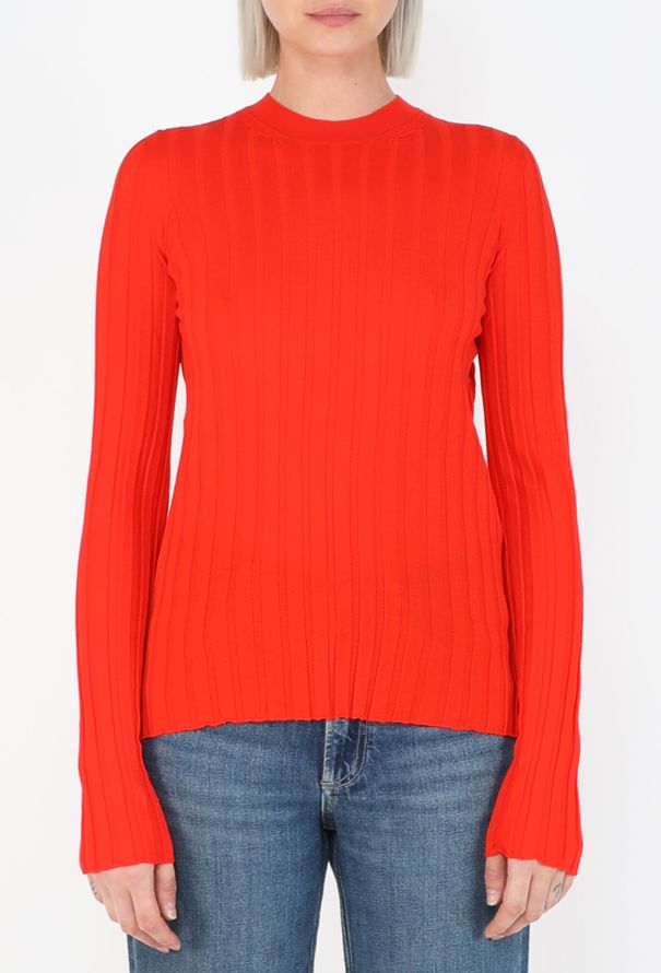 Céline Ribbed Knit Top - 1