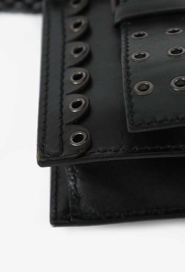 Saint Laurent Tom Ford Braided Leather Shoulder Bag, 2001 - 7