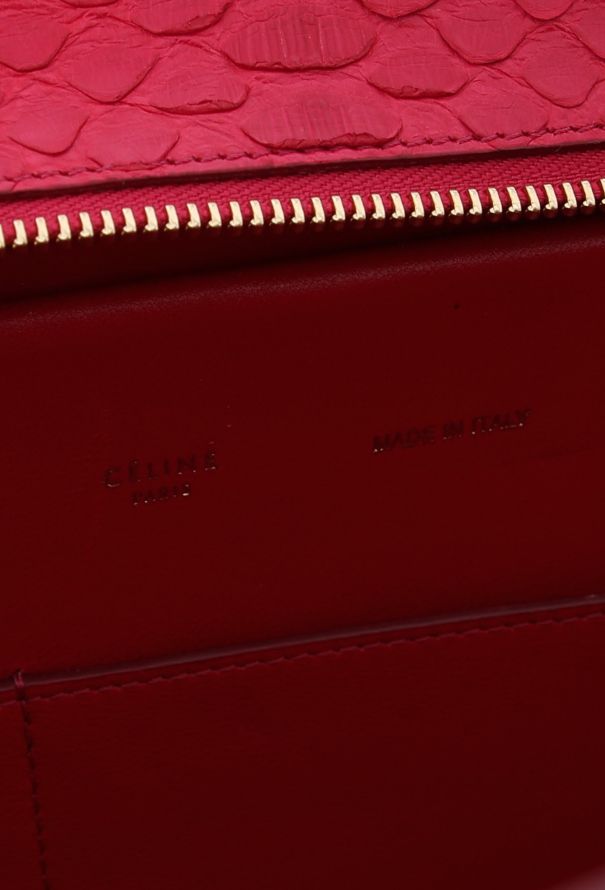Céline Fuchsia Python Trapeze Bag - 12 Céline Fuchsia Python Trapeze Bag - 12