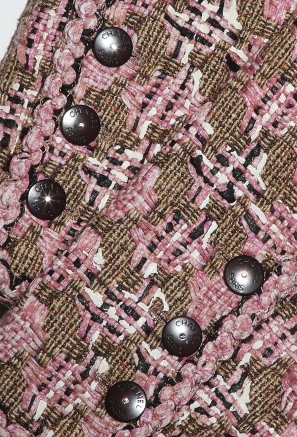 Chanel 2003 Tweed Braided Trim Jacket - 10