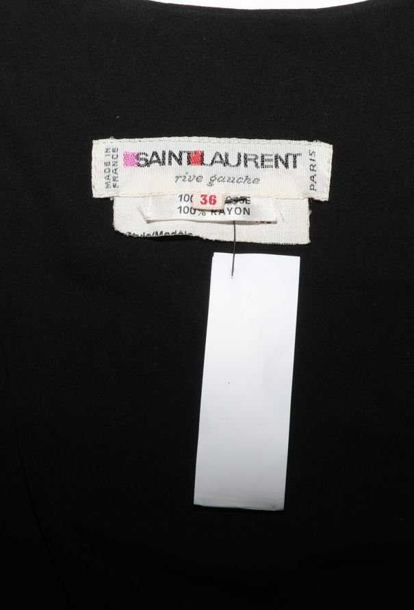 Saint Laurent '70s Plunging Jersey Gown - 5 Saint Laurent '70s Plunging Jersey Gown - 5