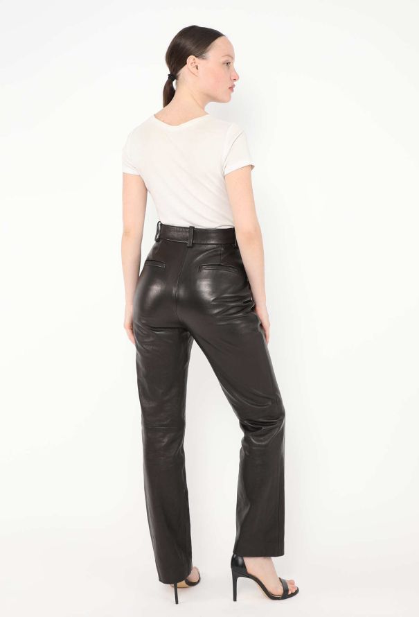 Khaite F/W 2023 Emile Lambskin Leather Pants - 4 Khaite F/W 2023 Emile Lambskin Leather Pants - 4
