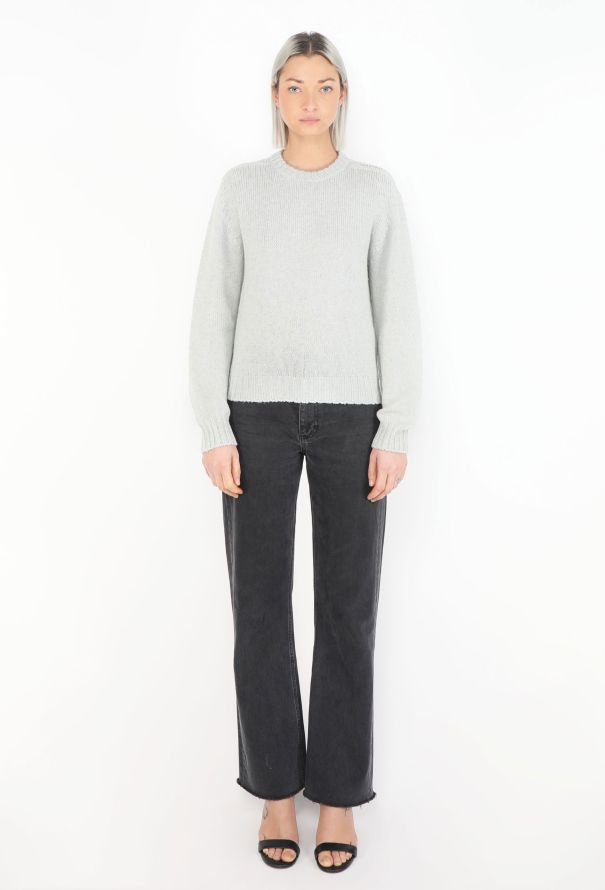 Céline Wool Knit Crewneck Sweater - 2